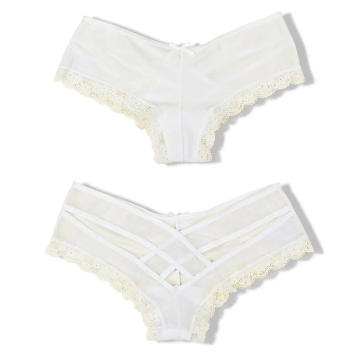 Love Salve Women's Cross Lace Underwear - Love Salve
